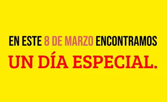 Día Internacional de la Mujer.