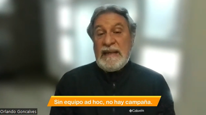 Sin equipo ad hoc, no hay campaña. Video Columna #142