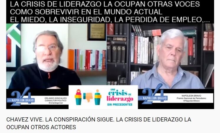 ¡Chávez vive! La conspiración sigue. La crisis de liderazgos. La incertidumbre.