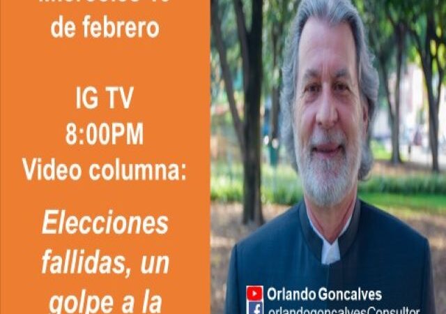 Elecciones fallidas, un golpe a la democracia