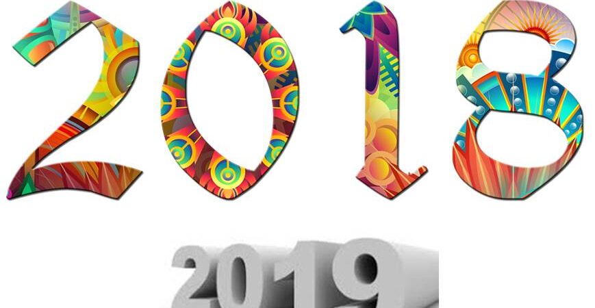 Ya llegó el 2018 y, el 2019 está cerca.