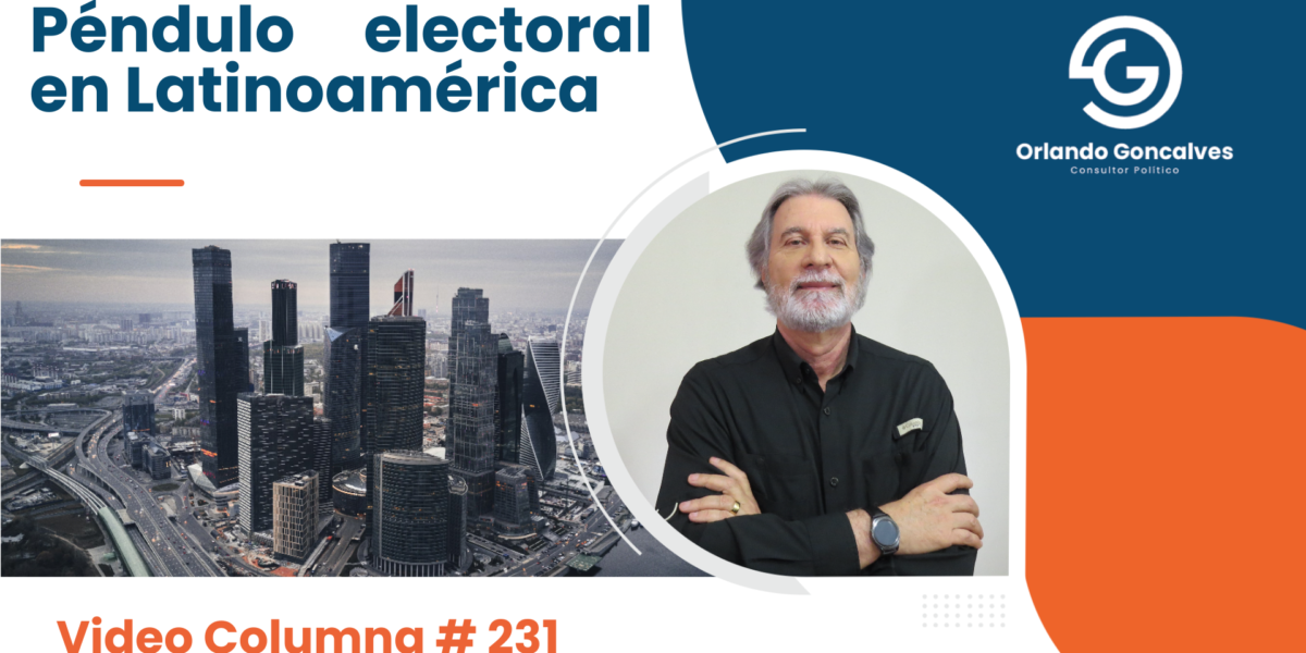 Péndulo electoral en Latinoamérica.    Video Columna #231